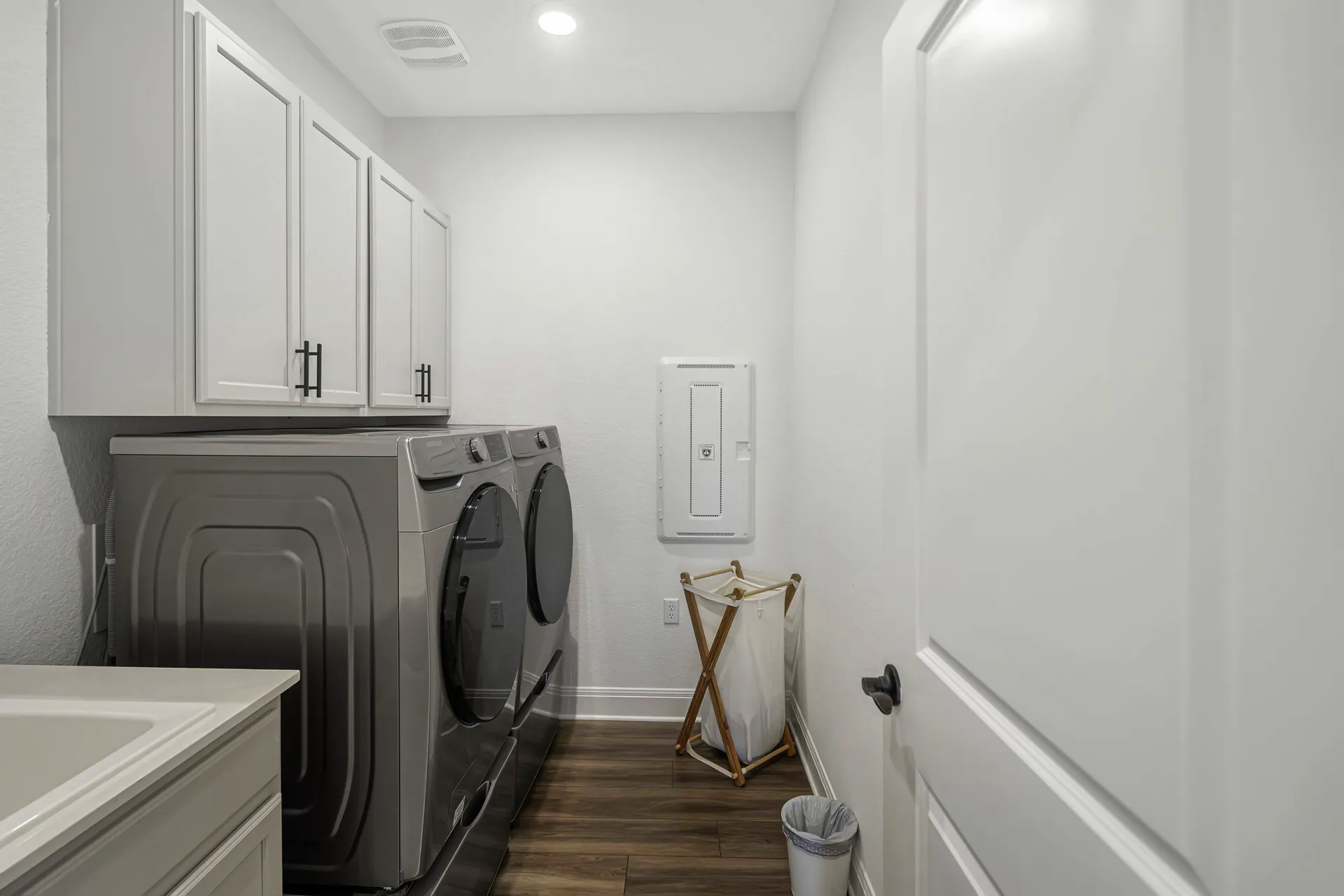 Laundry room — another angle with folding area